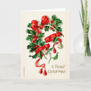 Le cru a décoré la carte de Noël de Wishbone