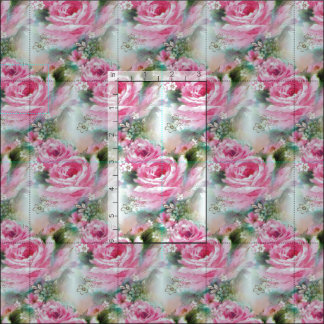 Le cru a inspiré le tissu rose de roses