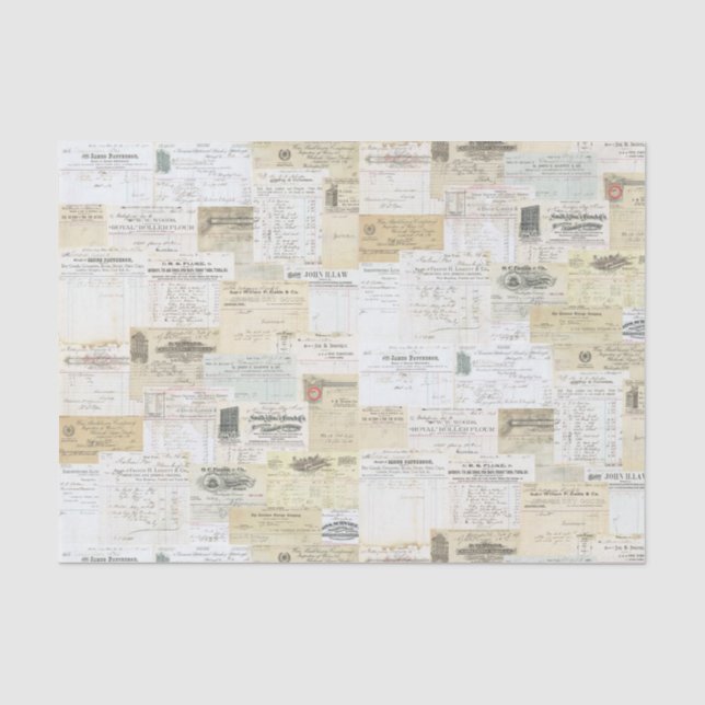 Le cru acquitte le papier de soie de soie (Recto)