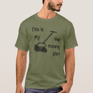 Le cru ceci est mon T-shirt de fauchage de chemise