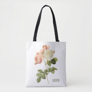 Le cru fleurit les sacs fourre-tout faits sur