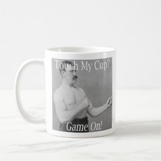 Le cru ne touchent pas ma tasse de café virile
