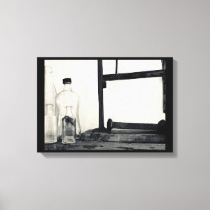 Le cru objecte l'art industriel de mur de toile
