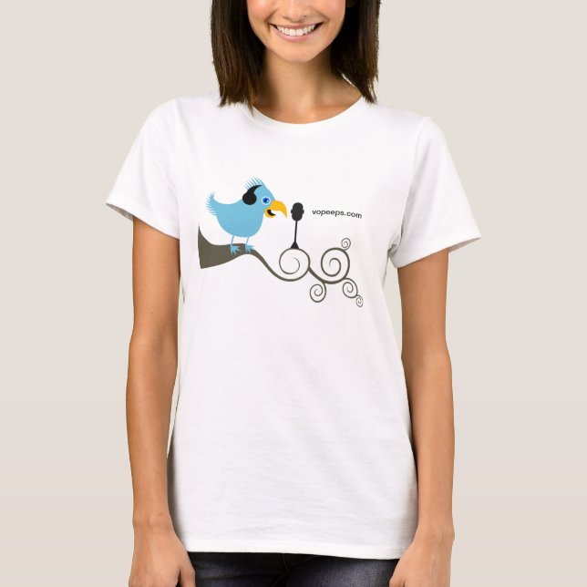 Le cru piaule T-shirt de logo (Devant)