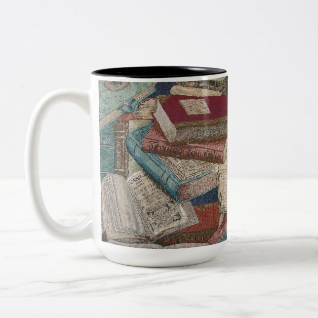 Le cru réserve la tasse d'amoureux des livres (Gauche)