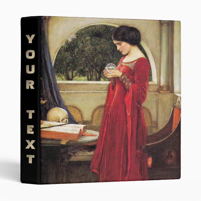 Le Crystal Ball de John Waterhouse - Classeur (Devant/Côté)