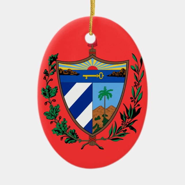 Le CUBA - ornement fait sur commande de Noël (Devant)