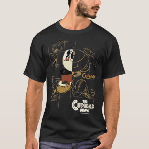 Le Cuphead Show Cuphead Schéma Sketch Pullover