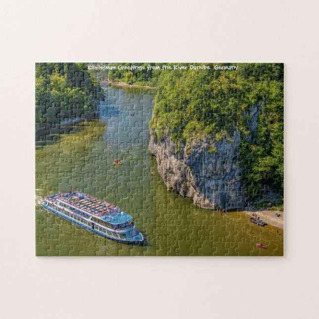 Le Danube Allemagne. Jigsaw Puzzle (Horizontal)