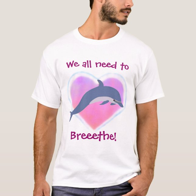 Le dauphin respirent le T-shirt (Devant)