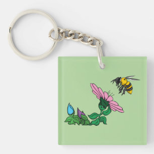 Le défenseur Porte - clé acrylique