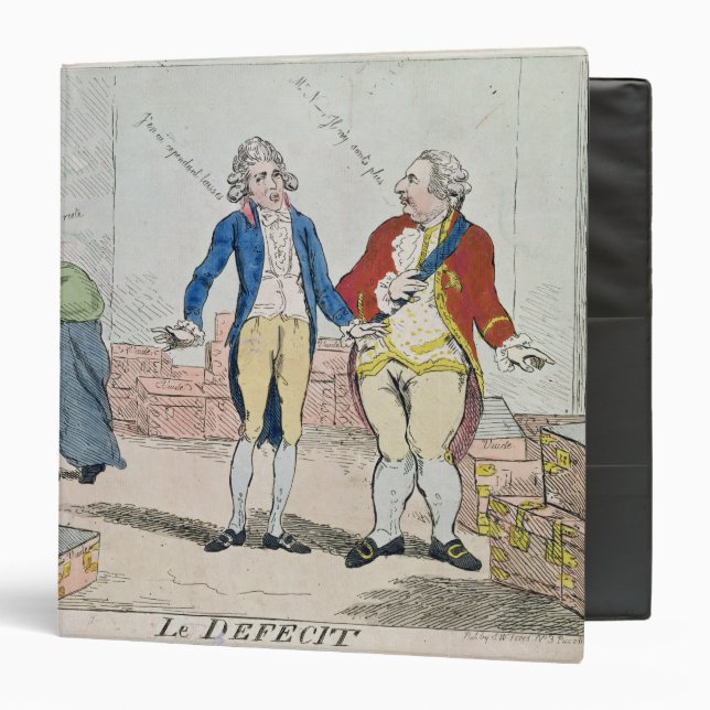 Le Deficit, 1788 Binder (Front/Inside)