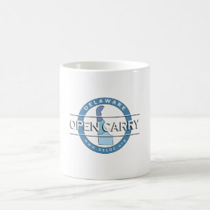 Le Delaware ouvert portent la tasse de café