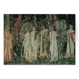 Le départ des chevaliers