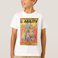 Le département de la capacité badine le T-shirt de