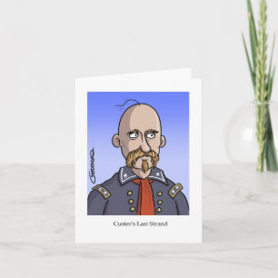 Le Dernier Cheveu de Custer - Carte de dessin anim
