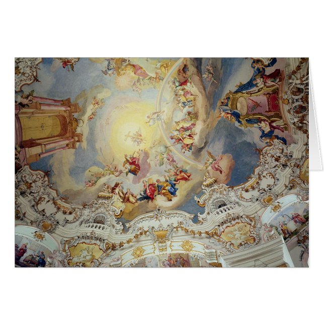 Le dernier jugement, peinture de plafond (Devant horizontal)