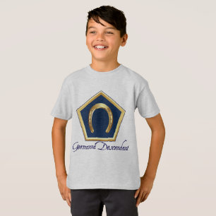 Le descendant de Germanna badine le T-shirt