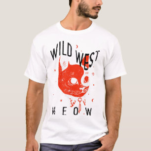 Le design du T-shirt est Meow