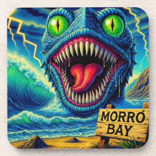 "LE DESSOUS DE VERRE MONSTRE MORRO BAY".