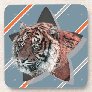 Le Dessous de verre Tigre Moderne Pour Lui