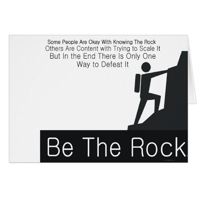 Le DESSUS soit la roche (Devant horizontal)