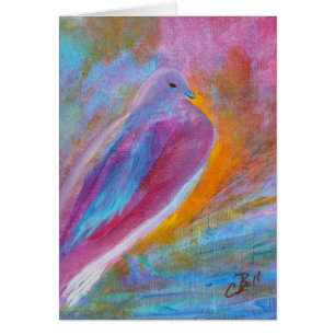 Le "deuil a plongé" carte d'art