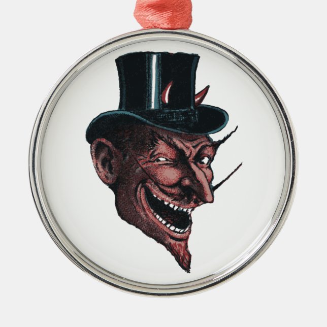 Le Diable Dans Un Ornement Tophat (Devant)
