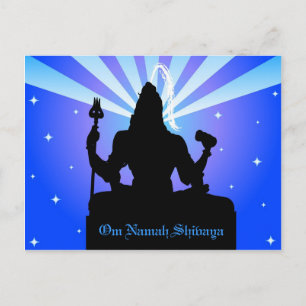 Le Dieu indien Shiva - Carte postale