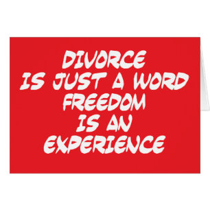 Le divorce est juste un mot