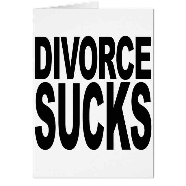 Le divorce suce (Devant)