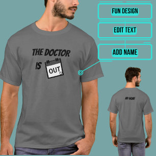 Le docteur est en T-shirt ou en sortie