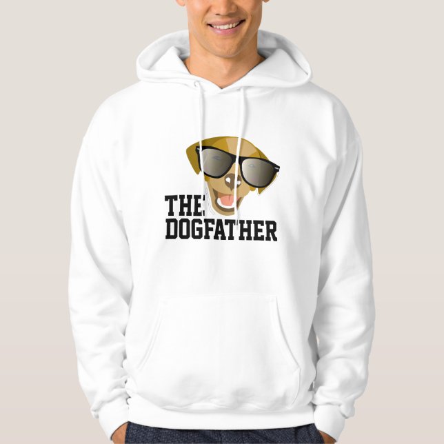 LE DOGFATHER FUNNY CHIEN DAD T-SHIRTS & SWEAT - SH (Devant)