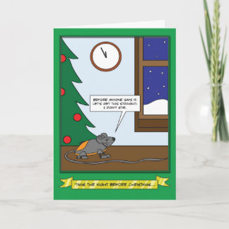 Le double a cliqué sur la carte de Noël !