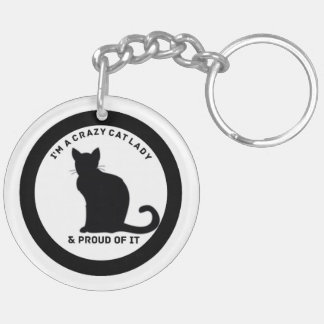 Le double a dégrossi porte - clé acrylique