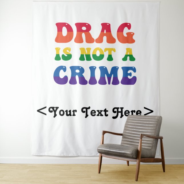 Le Drag N'Est Pas Une Tapisserie Criminelle (En situation)