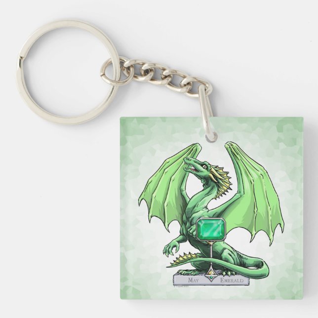 Le dragon de Pierre de naissance de May : Emerald (Devant)