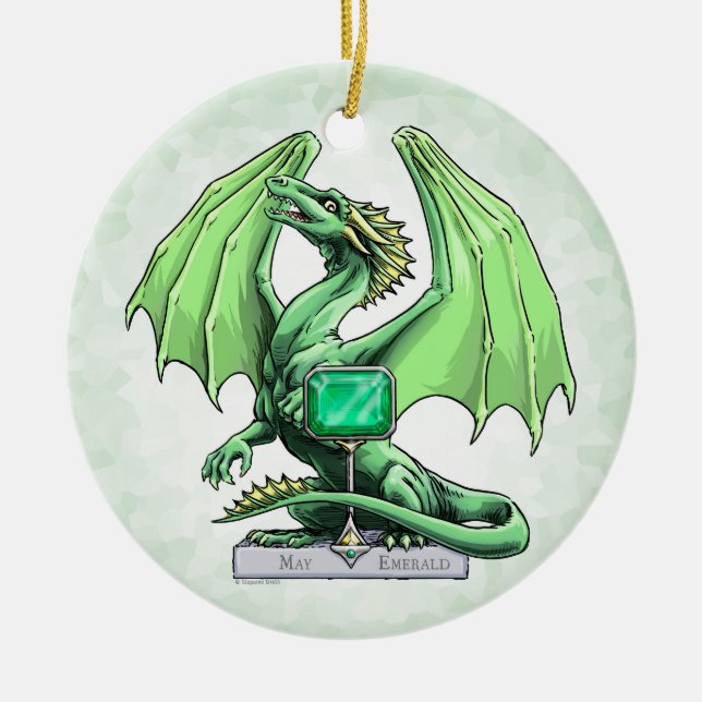 Le dragon de Pierre de naissance de May : Ornement (Devant)