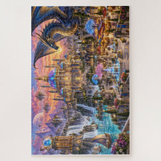 Le Dragon Gardien de la Cité Magique – Puzzle fant