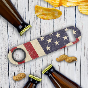 Le drapeau américain BBQ vintage du 4 juillet
