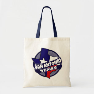 Le drapeau de San Antonio Texas a éclaté sac fourr