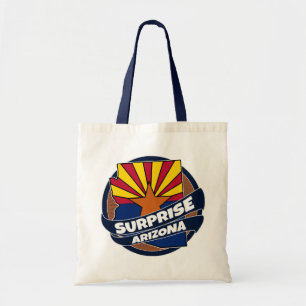 Le drapeau de Surprise Arizona a éclaté sac fourre