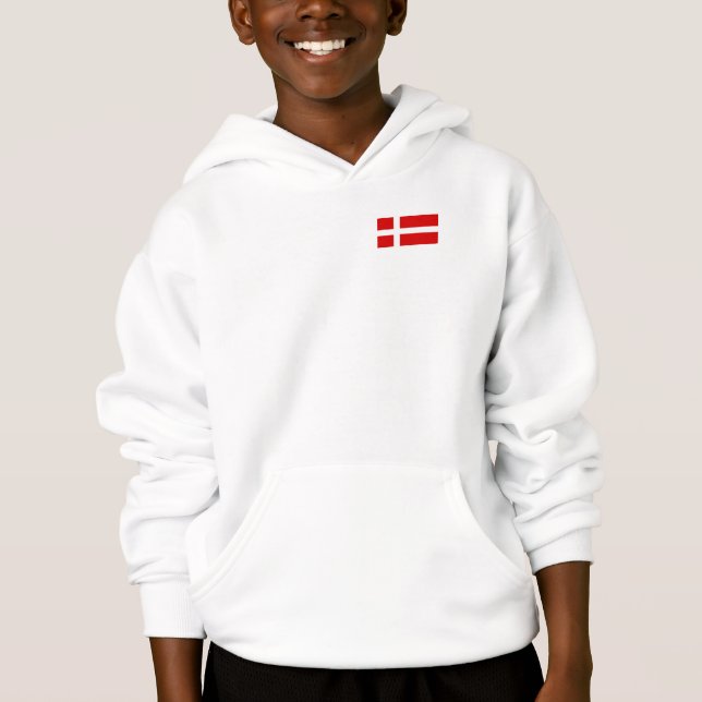 Le drapeau du Danemark (Devant)