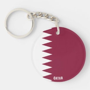 Le drapeau du Qatar charmant patriotique