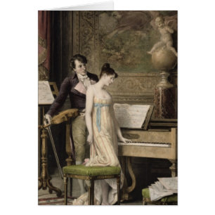 Le duo (mezzotinto)