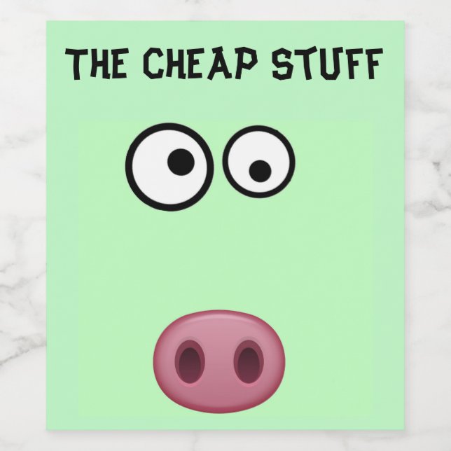 Le Étiquette à vin pas cher (Étiquettes simples)