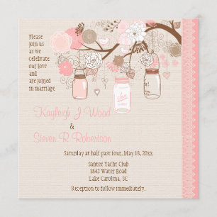 Le faire-part de mariage rêveur de l'été