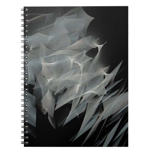 Le fantôme empaquette le carnet à spirale (Devant)