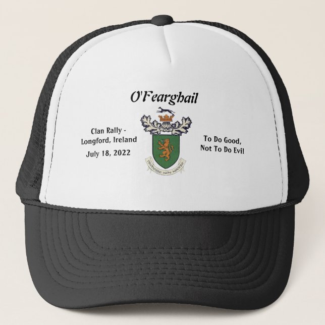Le Farrell Clan d'Irlande 2022 Casquette RallyTruc (Devant)