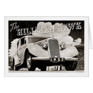Le faucon 1937 de Hillman
